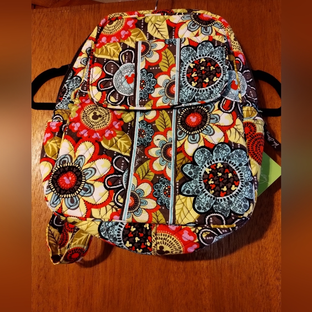 Disney Vera Bradley Backpack, New With Tags, Perfect Petals